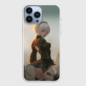 Чехол для iPhone 13 Pro Max с принтом Nier в Екатеринбурге,  |  | automata | game | nier | robots | yorha | андроид | аниме | воин | девушка | игра | нир | робот | самурай | экшн