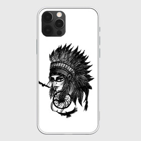 Чехол для iPhone 12 Pro Max с принтом Вождь индейцев в Екатеринбурге, Силикон |  | Тематика изображения на принте: боец | вождь | воин | девушка | девушка воин | индеец | индейцы | кино | рисунок | скетч | тату | фильм | эскиз