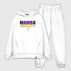 Мужской костюм хлопок OVERSIZE с принтом Mamba Mentality в Екатеринбурге,  |  | basketball | bryant | game | james | kobe | lakers | lebron | los angeles | nba | sport | streetball | баскетбол | баскетболист | брайант | джеймс | игра | игрок | коби | леброн | лейкерс | лос анджелес | мяч | нба | спорт | стритбол