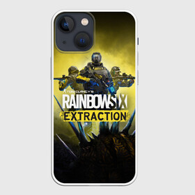 Чехол для iPhone 13 mini с принтом Rainbow Six Extraction   Радуга 6 Эвакуация в Екатеринбурге,  |  | battlefield | call | clancy | cod | counter | csgo | duty | extraction | ghost | rainbow | rainbowsix | recon | siege | six | strike | tom | war | боец | воин | война | клэнси | ксго | оружие | осада | радуга | рейнбов | рейнбоу | рэйнбоу | солдат | том |