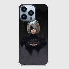 Чехол для iPhone 13 Pro с принтом Nier 3D в Екатеринбурге,  |  | 2b | 3d | automata | game | nier | robots | yorha | андроид | аниме | блондинка | воин | девушка | игра | нир | робот | экшн