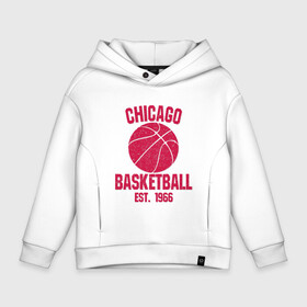 Детское худи Oversize хлопок с принтом Chicago Basketball в Екатеринбурге, френч-терри — 70% хлопок, 30% полиэстер. Мягкий теплый начес внутри —100% хлопок | боковые карманы, эластичные манжеты и нижняя кромка, капюшон на магнитной кнопке | basketball | bulls | chicago | game | jordan | nba | sport | streetball | баскетбол | баскетболист | джордан | игра | игрок | мяч | нба | спорт | стритбол | тренер | чикаго