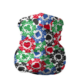 Бандана-труба 3D с принтом Покер в Екатеринбурге, 100% полиэстер, ткань с особыми свойствами — Activecool | плотность 150‒180 г/м2; хорошо тянется, но сохраняет форму | 777 | cards | casino | chips | flash | fortune | game | joker | luck | omaha | poker | roulette | straight | texas holdem | tournament | азарт | джокер | игра | казино | карты | омаха | покер | рулетка | стрит | техасский холдэм | турнир | удача | фишки |