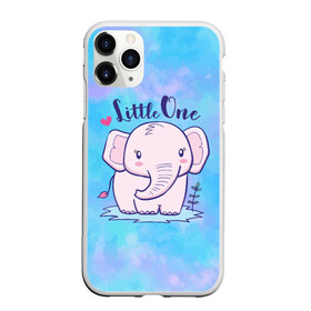 Чехол для iPhone 11 Pro матовый с принтом Маленький слоненок в Екатеринбурге, Силикон |  | Тематика изображения на принте: детеныш | милый | ребенок | слон | слоненок | слоник