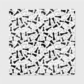 Магнит виниловый Квадрат с принтом Шахматы в Екатеринбурге, полимерный материал с магнитным слоем | размер 9*9 см, закругленные углы | анатолий карпов | бобби фишер | владимир крамник | гари каспаров | игра | король | ладья | магнус карлсен | математика | михаил ботвинник | пешка | ферзь | хосе рауль капабланка | чёрно белые