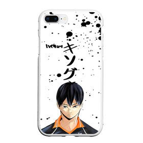 Чехол для iPhone 7Plus/8 Plus матовый с принтом Тобио Кагеяма | Haikyuu!! в Екатеринбурге, Силикон | Область печати: задняя сторона чехла, без боковых панелей | Тематика изображения на принте: anime | haikyu | haikyuu | karasuno | manga | аниме | бакагеяма | ваше высочество | волейбол | волейбольный клуб | вороны | карасуно | король площадки | корона | манга | мяч | старшая школа | хаику | хаикую | ямаяма кун