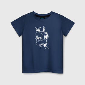 Детская футболка хлопок с принтом Длинный хвост в Екатеринбурге, 100% хлопок | круглый вырез горловины, полуприлегающий силуэт, длина до линии бедер | животные | звери | кот | кошка | питомец | птица