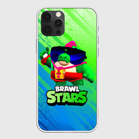 Чехол для iPhone 12 Pro с принтом Базз Buzz Brawl Stars в Екатеринбурге, силикон | область печати: задняя сторона чехла, без боковых панелей | brawl | brawl stars | brawlstars | brawl_stars | buz | buzz | баз | базз | бравл | бравлстарс | буз