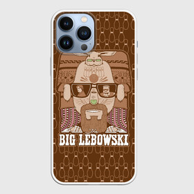 Чехол для iPhone 13 Pro Max с принтом The Big Lebowski в Екатеринбурге,  |  | donny | dude | jeff bridges | the big lebowski | walter sobchak | большой лебовский | боулинг | вальтер собчак | джефф бриджес | донни | заяц | кегли | кролик | фильм | чувак