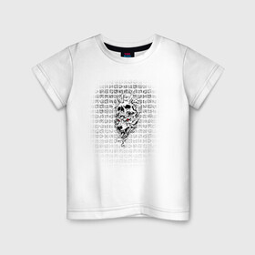 Детская футболка хлопок с принтом Скандинавские символы в Екатеринбурге, 100% хлопок | круглый вырез горловины, полуприлегающий силуэт, длина до линии бедер | викинги | кельтский | оберег | руны | символы | славянские | узоры
