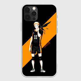 Чехол для iPhone 12 Pro с принтом Кей Цукишима | Haikyuu!! в Екатеринбурге, силикон | область печати: задняя сторона чехла, без боковых панелей | 11 номер | anime | haikyu | haikyuu | manga | аниме | волейбол | волейбольный клуб | карасуно | кей цукишима | котаро бокуто | манга | обычный парень | очкарик | тендо | умный блокирующий цукки | хаику | хаикую