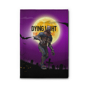 Обложка для автодокументов с принтом Dying light зомби в Екатеринбурге, натуральная кожа |  размер 19,9*13 см; внутри 4 больших “конверта” для документов и один маленький отдел — туда идеально встанут права | Тематика изображения на принте: dying light | аномалия | зараженный | монстр | мутант | ужасы | урод | хоррор