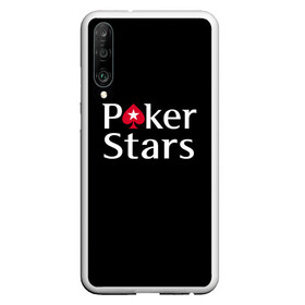 Чехол для Honor P30 с принтом Poker Stars в Екатеринбурге, Силикон | Область печати: задняя сторона чехла, без боковых панелей | 777 | cards | casino | chips | flash | fortune | game | joker | luck | omaha | poker | roulette | straight | texas holdem | tournament | азарт | джокер | игра | казино | карты | омаха | покер | рулетка | стрит | техасский холдэм | турнир | удача | фишки |