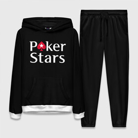 Женский костюм 3D (с толстовкой) с принтом Poker Stars в Екатеринбурге,  |  | 777 | cards | casino | chips | flash | fortune | game | joker | luck | omaha | poker | roulette | straight | texas holdem | tournament | азарт | джокер | игра | казино | карты | омаха | покер | рулетка | стрит | техасский холдэм | турнир | удача | фишки |