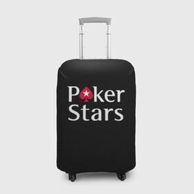 Чехол для чемодана 3D с принтом Poker Stars в Екатеринбурге, 86% полиэфир, 14% спандекс | двустороннее нанесение принта, прорези для ручек и колес | 777 | cards | casino | chips | flash | fortune | game | joker | luck | omaha | poker | roulette | straight | texas holdem | tournament | азарт | джокер | игра | казино | карты | омаха | покер | рулетка | стрит | техасский холдэм | турнир | удача | фишки |