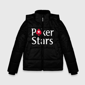 Зимняя куртка для мальчиков 3D с принтом Poker Stars в Екатеринбурге, ткань верха — 100% полиэстер; подклад — 100% полиэстер, утеплитель — 100% полиэстер | длина ниже бедра, удлиненная спинка, воротник стойка и отстегивающийся капюшон. Есть боковые карманы с листочкой на кнопках, утяжки по низу изделия и внутренний карман на молнии. 

Предусмотрены светоотражающий принт на спинке, радужный светоотражающий элемент на пуллере молнии и на резинке для утяжки | Тематика изображения на принте: 777 | cards | casino | chips | flash | fortune | game | joker | luck | omaha | poker | roulette | straight | texas holdem | tournament | азарт | джокер | игра | казино | карты | омаха | покер | рулетка | стрит | техасский холдэм | турнир | удача | фишки |