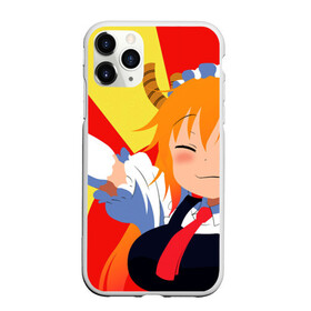 Чехол для iPhone 11 Pro Max матовый с принтом Тору в Екатеринбурге, Силикон |  | anime | manga | miss kobayashis dragon maid | аниме | дракон горничная кобаяши | канна камуй | кетцалькоатль | лукоа | макото такия | манга | тору | фафнир