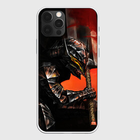 Чехол для iPhone 12 Pro Max с принтом БЕРСЕРК оранжевый в Екатеринбурге, Силикон |  | anime | berserk | аниме | берсерк | бесерк | гатс | манга | мультфильм