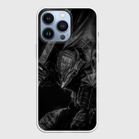 Чехол для iPhone 13 Pro с принтом БЕРСЕРК черно   белый в Екатеринбурге,  |  | anime | berserk | аниме | берсерк | бесерк | гатс | манга | мультфильм