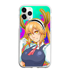 Чехол для iPhone 11 Pro Max матовый с принтом Тору в Екатеринбурге, Силикон |  | anime | manga | miss kobayashis dragon maid | аниме | дракон горничная кобаяши | канна камуй | кетцалькоатль | лукоа | макото такия | манга | тору | фафнир