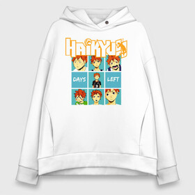 Женское худи Oversize хлопок с принтом Шоё Хината Haikyuu!! в Екатеринбурге, френч-терри — 70% хлопок, 30% полиэстер. Мягкий теплый начес внутри —100% хлопок | боковые карманы, эластичные манжеты и нижняя кромка, капюшон на магнитной кнопке | 10 номер | haikyu | haikyuu | hinata shoyo | karasuno | аниме | волейбол | волейбольный клуб | карасуно | коротышка | красный | мальчик мяч | манга | рыжик | старшая школа | хаикую | чиби чан | шоё хината