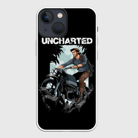 Чехол для iPhone 13 mini с принтом Дерзкий Нейтан в Екатеринбурге,  |  | game | games | uncharted | анчартед | дрейк | игра | игры | мото | мотоциклы | натан | нейтан