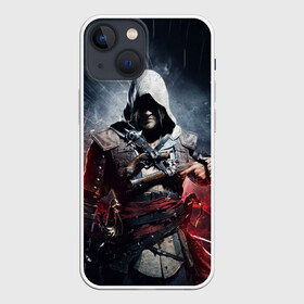 Чехол для iPhone 13 mini с принтом Assassins Creed 4: Black Flag в Екатеринбурге,  |  | black flag | игра | кенуэй | черный флаг | эдвард