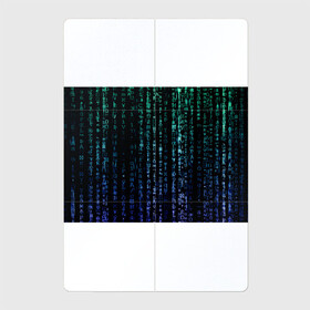 Магнитный плакат 2Х3 с принтом Матрица 3D в Екатеринбурге, Полимерный материал с магнитным слоем | 6 деталей размером 9*9 см | абстракция | буквы | знаки | иллюстрация | искусство | культура | матрица | символы | текстура | цифры