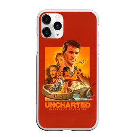Чехол для iPhone 11 Pro матовый с принтом 10 years Uncharted в Екатеринбурге, Силикон |  | game | games | uncharted | анчартед | дрейк | игра | игры | натан | нейтан