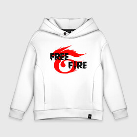 Детское худи Oversize хлопок с принтом FREEFIRE | GARENA (Z) в Екатеринбурге, френч-терри — 70% хлопок, 30% полиэстер. Мягкий теплый начес внутри —100% хлопок | боковые карманы, эластичные манжеты и нижняя кромка, капюшон на магнитной кнопке | Тематика изображения на принте: 111dots studio | battlegrounds | free fire | freefire | game | garena | garena free fire | гарена | игра | игры | киберспорт | королевская битва | мобильная игра | онлайн игра | пабг | фри фаер | фрифаер | экшн