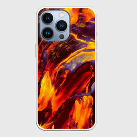 Чехол для iPhone 13 Pro с принтом ОГНЕННЫЙ ГРАНЖ | FIRE GRUNGE (Z) в Екатеринбурге,  |  | abstract | fire | geometry stripes | grunge | magma | texture | абстракция | брызги красок | гранж | краски | магма | огонь | плазма | текстура | угли | цветная | цветной | яркая