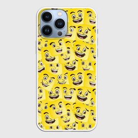 Чехол для iPhone 13 Pro Max с принтом Позитив в Екатеринбурге,  |  | emoji | emoticons | smile | знак | колобок | позитив | рожица | символ | смайл | смайлики | улыбка | эмодзи