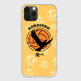 Чехол для iPhone 12 Pro с принтом Старшая школа Карасуно Haikyu! в Екатеринбурге, силикон | область печати: задняя сторона чехла, без боковых панелей | anime | haikyu | haikyuu | karasuno | karasuno high | manga | аниме | волейбол | волейбольный клуб | ворон | вороны | карасуно | крылья | лого | логотип | манга | надпись | птица | старшая школа | хаику | хаикую