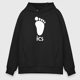 Мужское худи Oversize хлопок с принтом iCS Foot Logo Haikyu!! в Екатеринбурге, френч-терри — 70% хлопок, 30% полиэстер. Мягкий теплый начес внутри —100% хлопок | боковые карманы, эластичные манжеты и нижняя кромка, капюшон на магнитной кнопке | Тематика изображения на принте: anime | haikyu | haikyuu | karasuno | manga | аниме | белый | волейбол | волейбольный клуб | икс | ицс | карасуно | корпорация | лого | логотип | манга | нога | организатор игр | след | старшая школа | ступня | хаику | хаикую