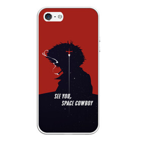 Чехол для iPhone 5/5S матовый с принтом Cowboy Bebop - Spike в Екатеринбурге, Силикон | Область печати: задняя сторона чехла, без боковых панелей | anime | bebop | cowboy | cowboy bebop | fantastic | japan | japanese | lets jam | oldschool | space | spike | аниме | анимэ | бибоп | вестерн | классика | ковбой | ковбой бибоп | космический | космос | спайк | фантастика | япония | японский