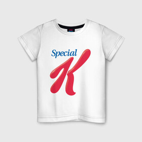 Детская футболка хлопок с принтом special k merch Essential в Екатеринбурге, 100% хлопок | круглый вырез горловины, полуприлегающий силуэт, длина до линии бедер | kpop | special k merch essential | корейская попо музыка