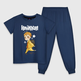 Детская пижама хлопок с принтом Шоё Хината с рюкзаком Haikyu!! в Екатеринбурге, 100% хлопок |  брюки и футболка прямого кроя, без карманов, на брюках мягкая резинка на поясе и по низу штанин
 | 10 номер | haikyu | haikyuu | hinata shoyo | karasuno | аниме | волейбол | волейбольный клуб | карасуно | коротышка | красный | мальчик мяч | манга | рыжик | старшая школа | хаикую | чиби чан | шоё хината
