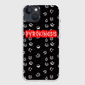 Чехол для iPhone 13 с принтом Bloody Pyrokinesis в Екатеринбурге,  |  | hip hop | pyrokinesis | rap | rep | андрей фёдорович | исполнители | исполнитель | музыка | пирокинезис | пирокинесис | реп