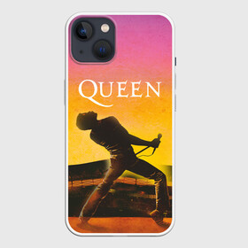 Чехол для iPhone 13 с принтом Queen | Freddie Mercury (Z) в Екатеринбурге,  |  | freddie mercury | music | queen | брайан мэй | глэм рок | джон дикон | королева | музыка | поп рок | роджер тейлор | фредди меркьюри | хард рок