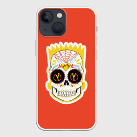Чехол для iPhone 13 mini с принтом Мексиканский Барт в Екатеринбурге,  |  | bart | simpsons | the simpson | барт | мульт | мультфильм | симпсоны