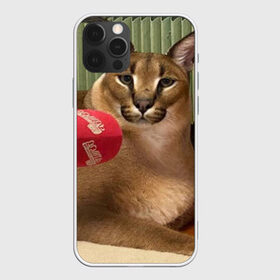 Чехол для iPhone 12 Pro Max с принтом Шлёпа в Екатеринбурге, Силикон |  | floppa | большой | военный | каракал | кот | преступник | русский | шлёпа