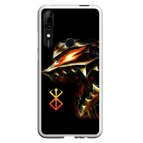 Чехол для Honor P Smart Z с принтом BERSERK logo в Екатеринбурге, Силикон | Область печати: задняя сторона чехла, без боковых панелей | anime | berserk | аниме | берсерк | бесерк | гатс | манга | мультфильм