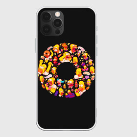 Чехол для iPhone 12 Pro Max с принтом Пончик Гомер в Екатеринбурге, Силикон |  | Тематика изображения на принте: gomer | simpsons | the simpson | гомер | мульт | мультфильм | симпсоны