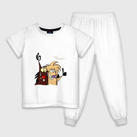 Детская пижама хлопок с принтом Злюки бобры в Екатеринбурге, 100% хлопок |  брюки и футболка прямого кроя, без карманов, на брюках мягкая резинка на поясе и по низу штанин
 | бобры | друзья | животные | мультфильм | позитив. | шерсть