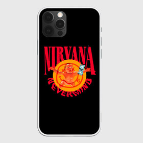 Чехол для iPhone 12 Pro Max с принтом Nevermind в Екатеринбурге, Силикон |  | alternative | kurt cobain | metall | music | nirvana | rock | альтернатива | курт кобейн | курт кобэйн | металл | музыка | нирвана | нирванна | рок