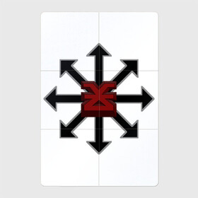 Магнитный плакат 2Х3 с принтом Звезда Хаоса Кхорна в Екатеринбурге, Полимерный материал с магнитным слоем | 6 деталей размером 9*9 см | blood god | khorne | wh40k | ваха | звезда | кхорн | хаос