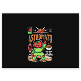 Поздравительная открытка с принтом Astromato в Екатеринбурге, 100% бумага | плотность бумаги 280 г/м2, матовая, на обратной стороне линовка и место для марки
 | alive | astronaut | defender | food | galaxy | ketchup | monster | moon | pizza | planet | space | spaghetti | tomato | vegetable | астронавт | галактика | еда | живая | живой | защитник | кетчуп | космос | луна | монстр | овощ | пицца | планета | помидор