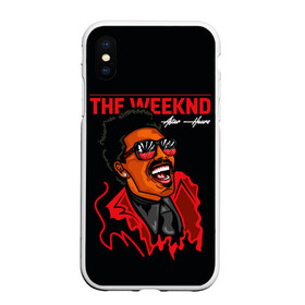 Чехол для iPhone XS Max матовый с принтом The Weeknd - After Hours в Екатеринбурге, Силикон | Область печати: задняя сторона чехла, без боковых панелей | blinding lights | music | pop | star boy | the weekend | the weeknd | музыка | уикенд