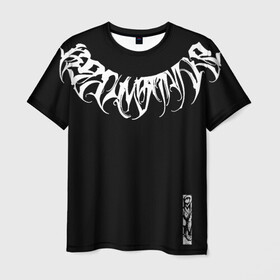 Мужская футболка 3D с принтом Надпись BeOnStyle в Екатеринбурге, 100% полиэфир | прямой крой, круглый вырез горловины, длина до линии бедер | каллиграфия | крутая надпись | леттеринг | прикольные надписи