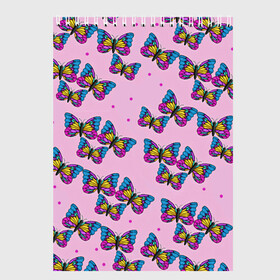 Скетчбук с принтом Бабочки с точечками в Екатеринбурге, 100% бумага
 | 48 листов, плотность листов — 100 г/м2, плотность картонной обложки — 250 г/м2. Листы скреплены сверху удобной пружинной спиралью | morgenstern | бабочка | бабочки | морген | моргеншетрн бабочки | моргенштерн | насекомые | нежный | рисунок | роза | сирень | цветочек | цветочный | цветы